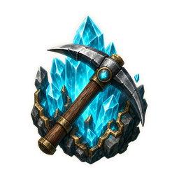 Mining discipline glyph